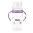 NUK Perfect Match Training Bottle 6m+  260ml Purple  Hippo