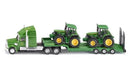 Siku 1837 1:87 John Deere Freightliner With 2 John Deere Tractors