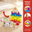 Hape | Grow-with-Me Blocks, 80pcs