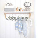 Living Textiles | 6pk Coat Hanger-Grey