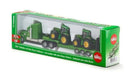 Siku 1837 1:87 John Deere Freightliner With 2 John Deere Tractors
