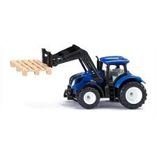 SIKU 1544 | New Holland with Pallet Fork & Pallet