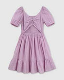 Designer Kidz | Natalie Shirred Dress-Lavender  RRP $86.99