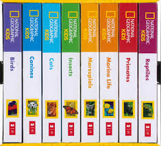 NATIONAL GEOGRAPHIC KIDS: MY LITTLE 8 BOOK LIBRARY CUBE