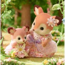 Sylvanian Families | Deer babies - Floral Swing Set