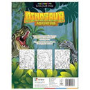 Kaleidoscope Sticker Colouring Dinosaur