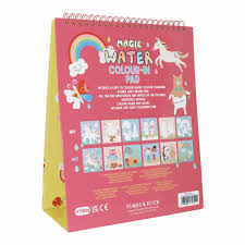 Floss & Rock | Magic Colour-In Pad- Rainbow Fairy