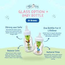 Dr Brown's 150Ml  Options+ Anti-Colic Bottle - Elephant Deco - Glass