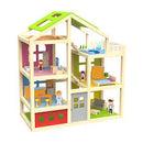 Classic World Wooden Doll Villa, 28pcs