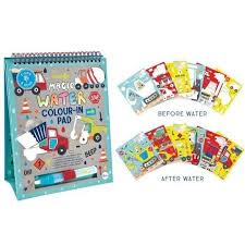 MAGIC COLOUR CHANGING WATER CARD EASEL - CONSTRUCTION