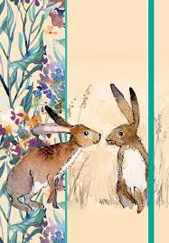 Notebook A5 Kissing Hares