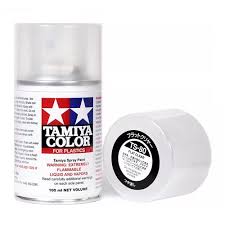 TAMIYA TS-80 FLAT CLEAR Spray Paint 100ml