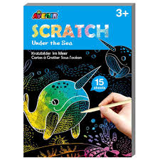 Avenir Mini scratch Book - Under The Sea