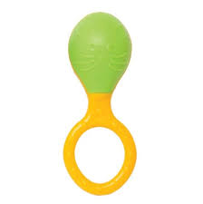 Halilit Baby Maraca Animal Face Assortment