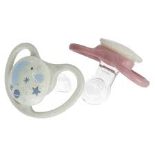 NUK - Space Night Silicone Soother 6-18m 2pc - Fox & Firefly
