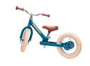 Blue Matt Vintage Trybike, Cream Tyres and black ring (3 wheel)