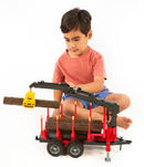Bruder | Forestry Trailer w/Loading Crane