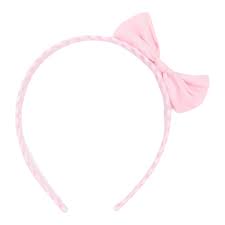 Korango | Gingham Headband with Bow - Asstd Colours