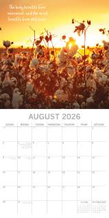 2026 Square Calendar Tranquility