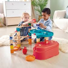 Hape Quadrilla Stack Track Bucket Set Marble Run