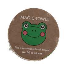 Magic cotton towel, Farm Animals - Assorted