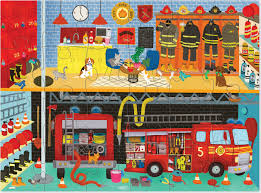 Crocodile Creek - Firehouse 24Pc Puzzle