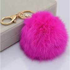 Kids Pom Pom Keychain