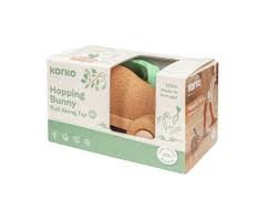 KORKO Cork Pull-Along Rabbit
