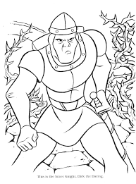 Dragons Lair Colouring