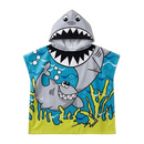 Boys Hooded Poncho Towel 60x120cm