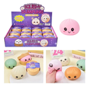 Squishy Steamed Mini Dumpling Bun Asst Clrs 53mm