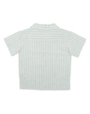 Bébé | Evan Stripe Shirt 3-7y - Green Stripe