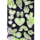Pink Poppy Glow in the Dark Stickers SALE