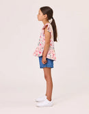 Radicool Kids | Wild Flowers Frill Tee - Multi