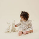 Aster & Oak | Winter Floral Ruffle Dress RRP $99.99