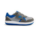 Bobux IWalk Baseline Boys Trainer - Grey/Blue