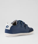 Bobux | I Walk Blaze Boys Shoes - Vintage Indigo Blue
