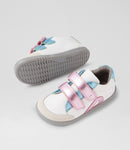 Bobux | I Walk Blaze Girls Shoes - White/Pink Metallic