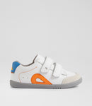Bobux | I Walk Blaze Boys Shoes - White/Azure