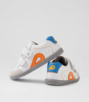 Bobux | I Walk Blaze Boys Shoes - White/Azure
