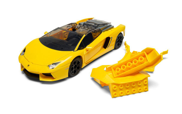 AIRFIX - QUICKBUILD Lamborghini Aventador - Yellow