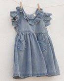 Quincy Mae | Sophie Dress - Chambray
