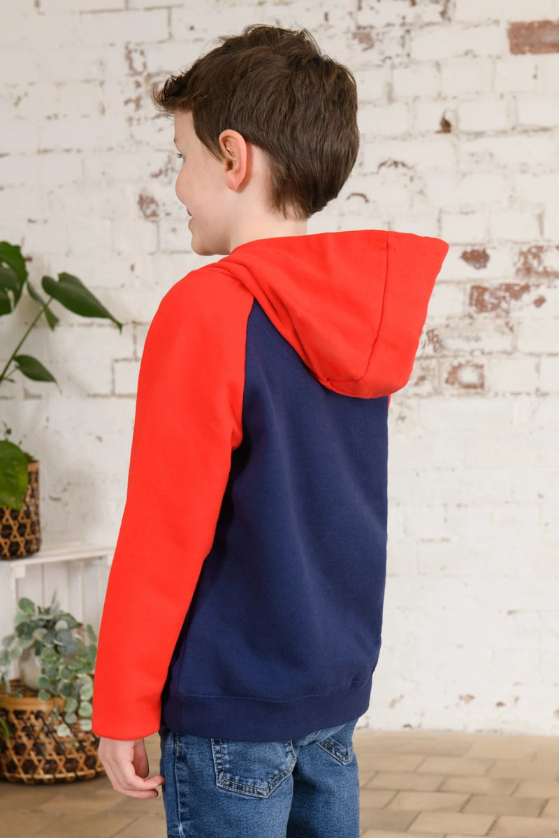 Lighthouse | Jack Hoodie - Red Front Loader