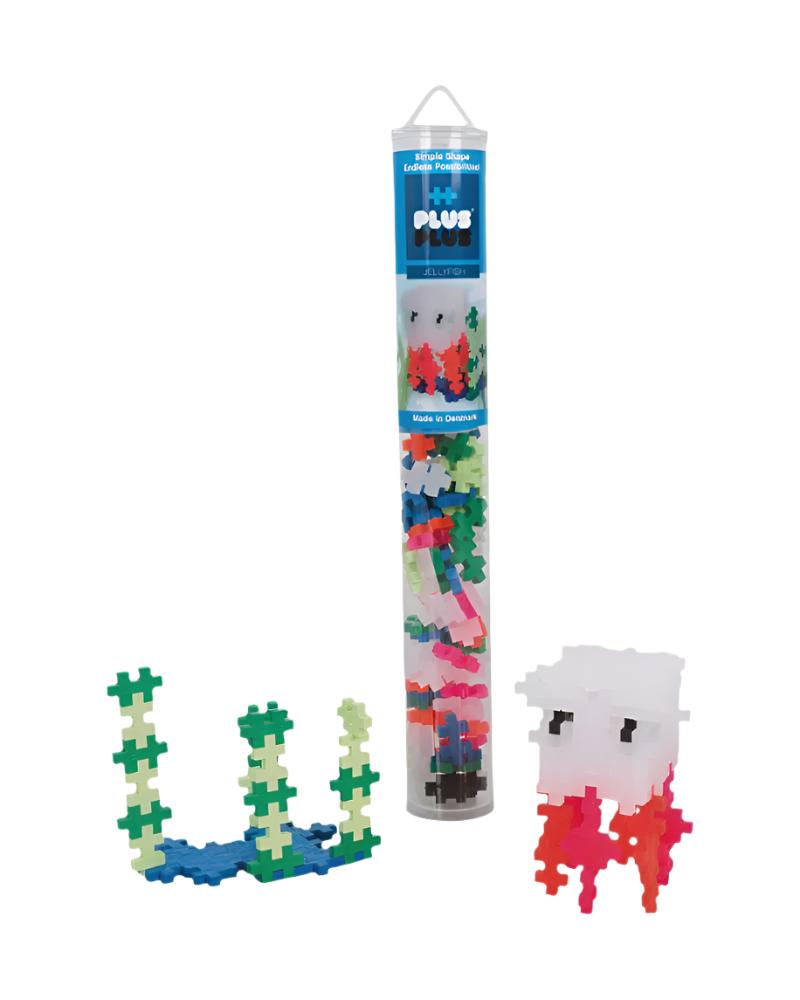 Plus Plus 100pc Tube - Jellyfish