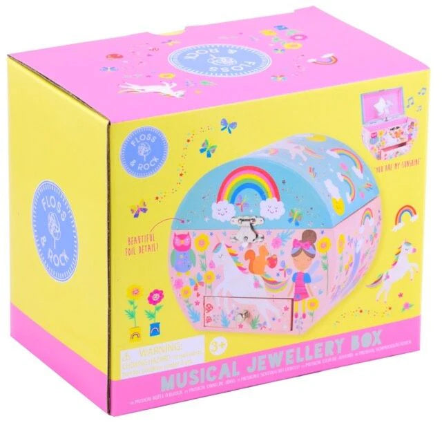 Floss & Rock Musical Jewellery Box – Rainbow Fairy