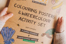 Honeysticks | Jumbo Posters and Watercolour Paints Activity Set