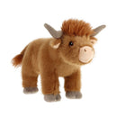 Keeleco Standing Highland Cow 20 cm Soft Toy