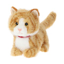Keeleco Standing Cat Ginger Kitten 18 cm Soft Toy