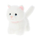 Keeleco Standing Cat White Kitten 18 cm Soft Toy