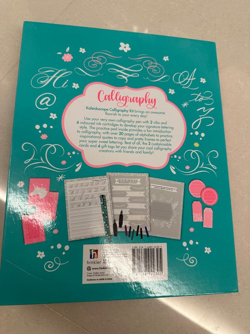 Kaleidoscope Colouring Calligraphy Kit RRP $21.99  SPECIAL